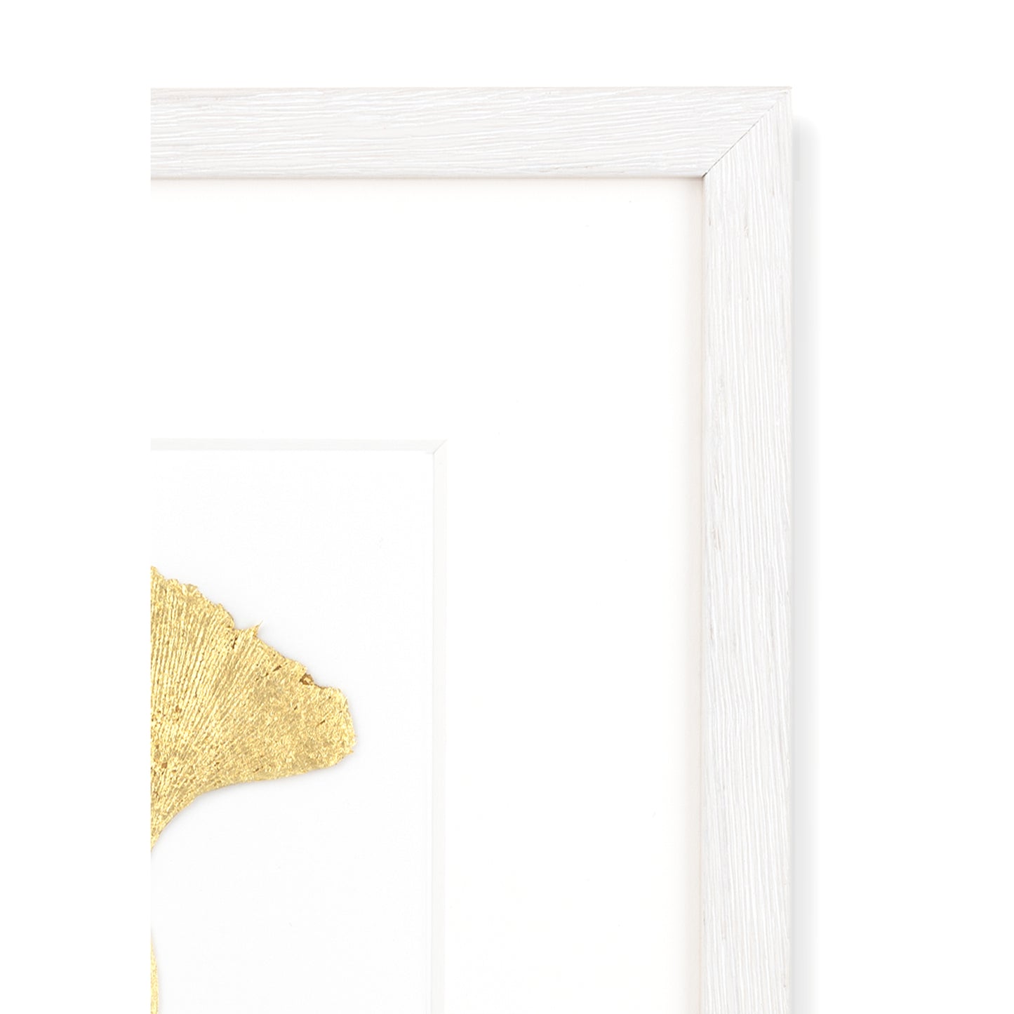 Goldenes Glück - Vergoldetes Ginkgoblatt mit Spruch, Freundschaft ist wie ein Baum. Es zählt nicht wie groß er ist, sondern wie tief seine Wurzeln sind. Poetisches Spruchbild mit Massivholzrahmen.