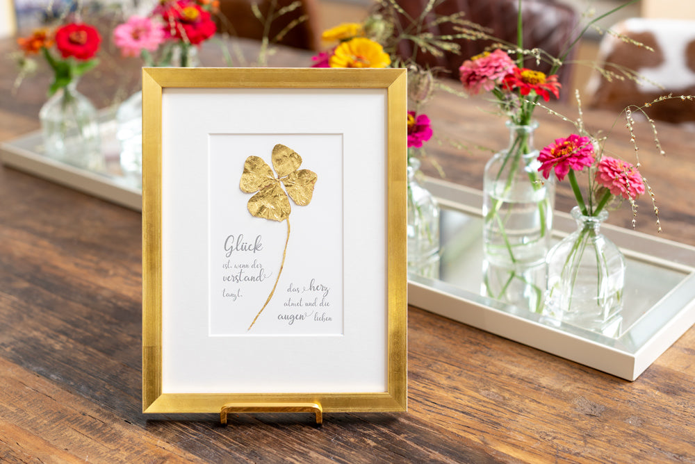 Glück ist, wenn der Verstand tanzt, das Herz atmet und die Augen lieben