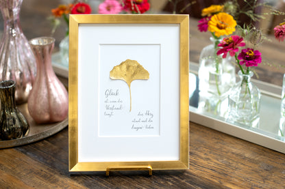 Glück ist, wenn der Verstand tanzt, das Herz atmet und die Augen lieben