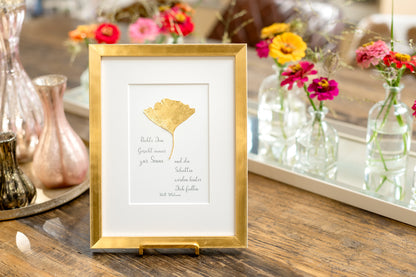 Richte Dein Gesicht immer zur Sonne und die Schatten werden hinter Dich fallen