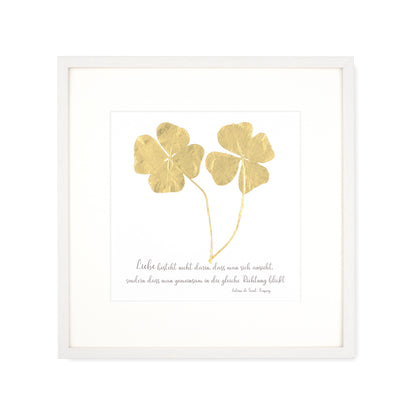 Liebe besteht nicht darin, dass man sich ansieht, sondern dass man gemeinsam in die gleiche Richtung blickt